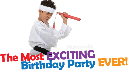 Nunchuck Birthday Party